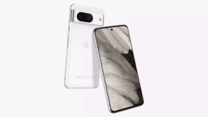 [Image of Google Pixel 8 smartphone]